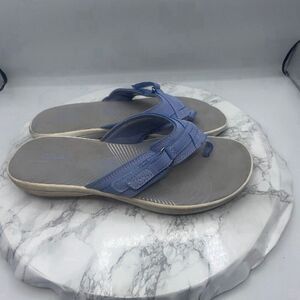 CLARKS Periwinkle Purple Breeze Sea Stepper Sandals-9M